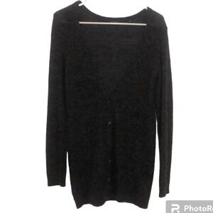 Marc O’Polo Nikita Merino Wool Slim Cardigan Gray Size Medium